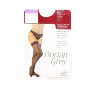 MEDIA DORIAN GREY CON BANDA DE SILICÓN  DE LYCRA