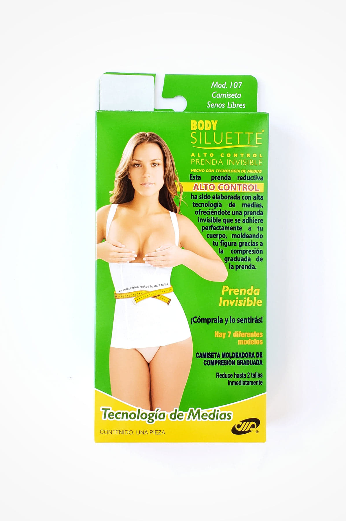 CAMISETA SENOS LIBRES BODY SILUETTE MODELO 107