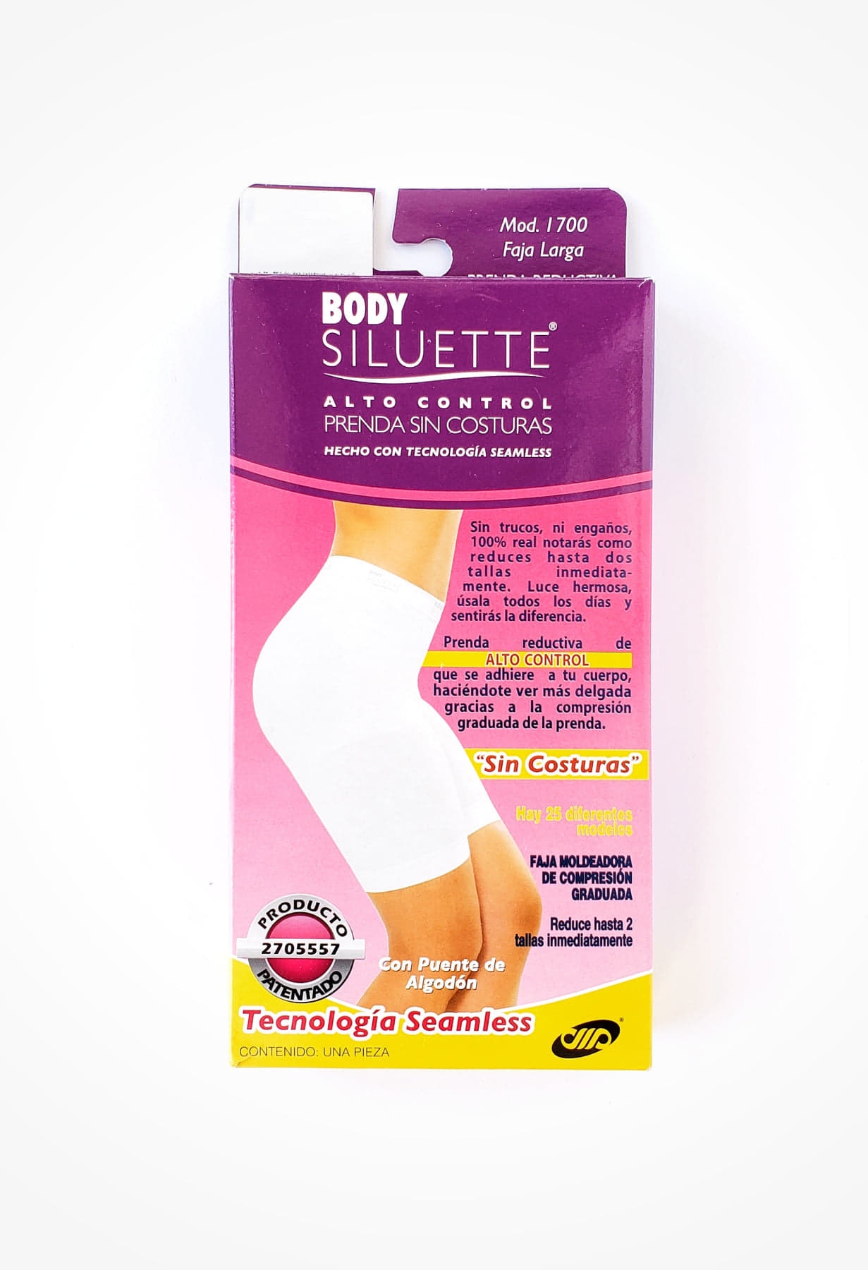 FAJA LARGA MOLDEADORA BODY SILUETTE MODELO 1700 – El mundo de las