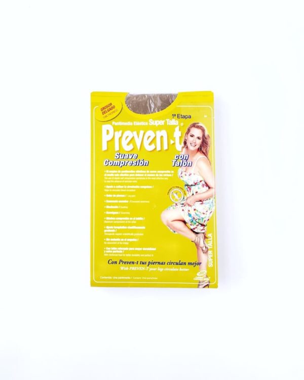 PANTIMEDIA SUPER TALLA SUAVE COMPRESIÓN PREVEN-T