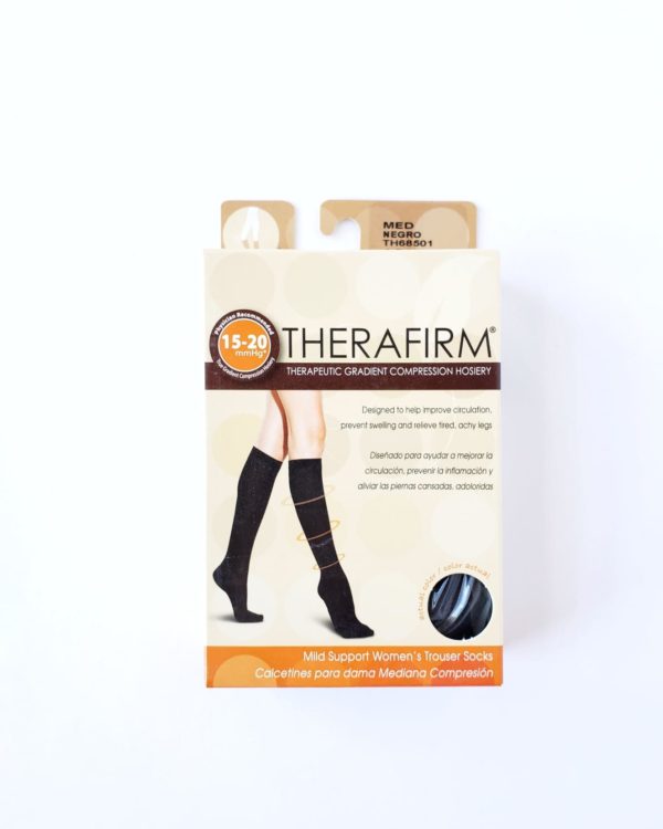 CALCETÍN DE DAMA THERAFIRM MEDIANA COMPRESIÓN (15-20mmHg)