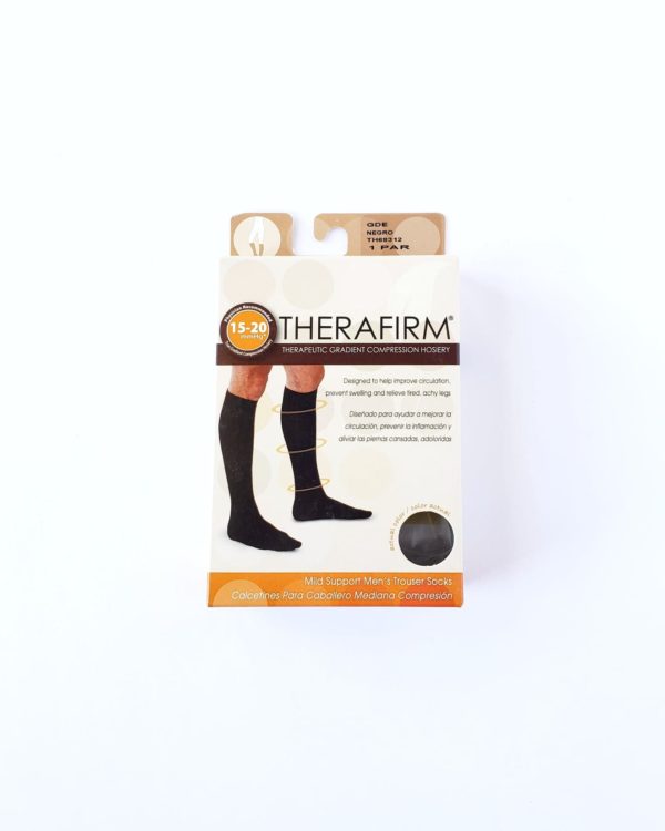 CALCETÍN DE CABALLERO THERAFIRM MEDIANA COMPRESIÓN (15-20mmHg)