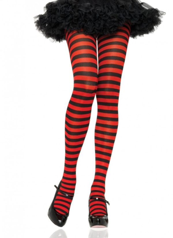 PANTIMEDIA DE RAYAS LEG AVENUE PLUS SIZE MODELO 7100Q - Image 2